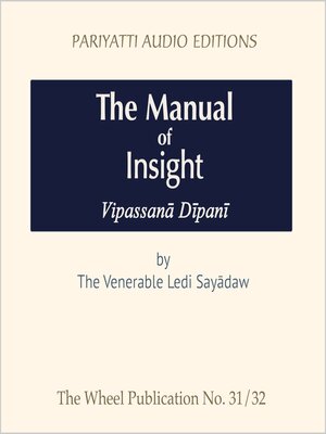 cover image of The Manual of Insight